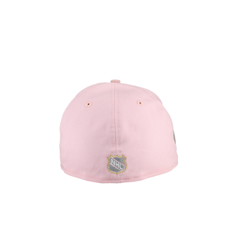 Anaheim Mighty Ducks Pink Silver Metallic 59Fifty Fitted Hat