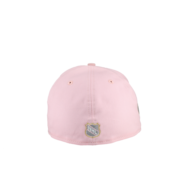Anaheim Mighty Ducks Pink Silver Metallic 59Fifty Fitted Hat