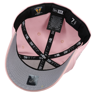 Anaheim Mighty Ducks Pink Silver Metallic 59Fifty Fitted Hat