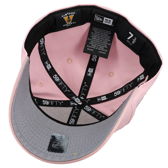 Anaheim Mighty Ducks Pink Silver Metallic 59Fifty Fitted Hat