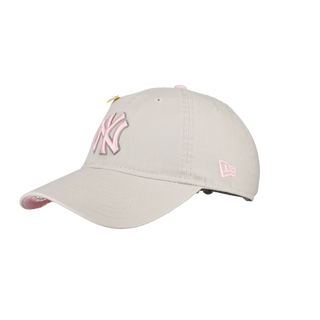 New York Yankees New Era 9Twenty Adjustable Hat (Tan)