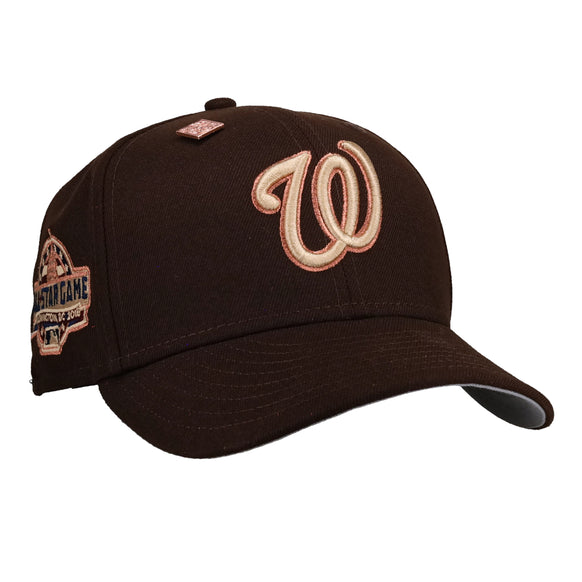 Washington Nationals 2018 All Star Game Walnut Bronze Metallic 59Fifty Fitted Hat
