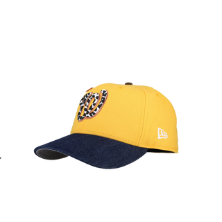 Washington Nationals 2008 Inaugural Season Yellow/Blue Denim Visor 59Fifty Fitted Hat
