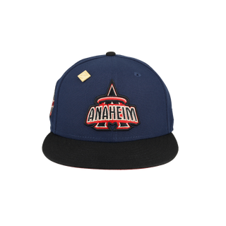 Anaheim Angels Midnight Crimson Collection 40th Season 59Ffity Fitted Hat