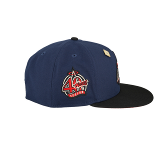 Anaheim Angels Midnight Crimson Collection 40th Season 59Ffity Fitted Hat