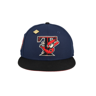 Toronto Blue Jays Midnight Crimson Collection 30th Season Fitted Hat