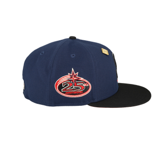 Seattle Mariners Midnight Crimson Collection 25th Season Fitted Hat