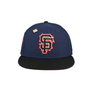 San Francisco Giants Midnight Crimson Collection 2012 World Champions Fitted Hat