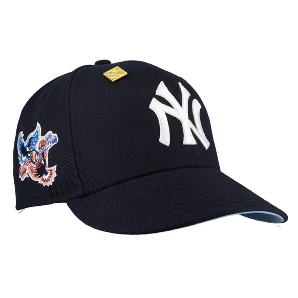 New York Yankees Navy American National Side Patch 59Fifty Fitted Hat