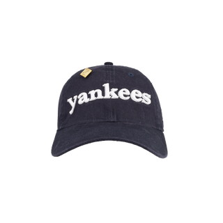 New York Yankees New Era 9Twenty Adjustable Women's Hat (Navy Script)