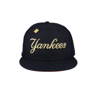 New York Yankees Script Logo 1962 World Series Patch 59Fifty Fitted Hat