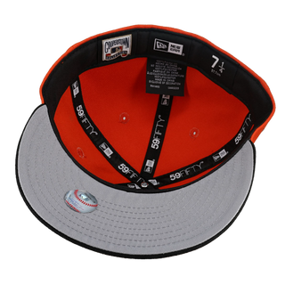 Anaheim Angels 40th Season Patch Orange 59Fifty Fitted Hat