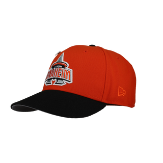 Anaheim Angels 40th Season Patch Orange 59Fifty Fitted Hat