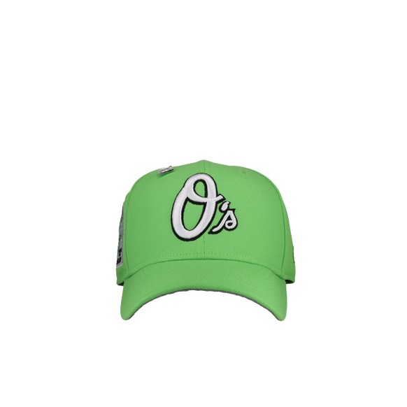Baltimore Orioles 30th Anniversary Lime Green 59Fifty Fitted Hat