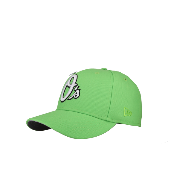 Baltimore Orioles 30th Anniversary Lime Green 59Fifty Fitted Hat