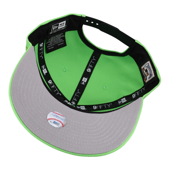 Baltimore Orioles 30th Anniversary Lime Green 9Fifty A Frame Snapback Hat
