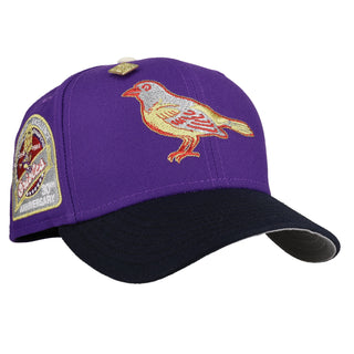 Baltimore Orioles 30th Anniversary Purple/Navy Metallic 59Fifty Fitted Hat