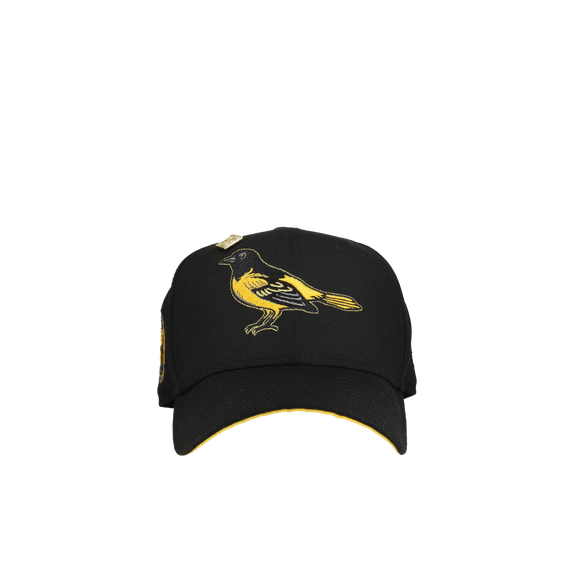 Baltimore Orioles Black/Yellow Oriole 59Fifty Fitted Hat