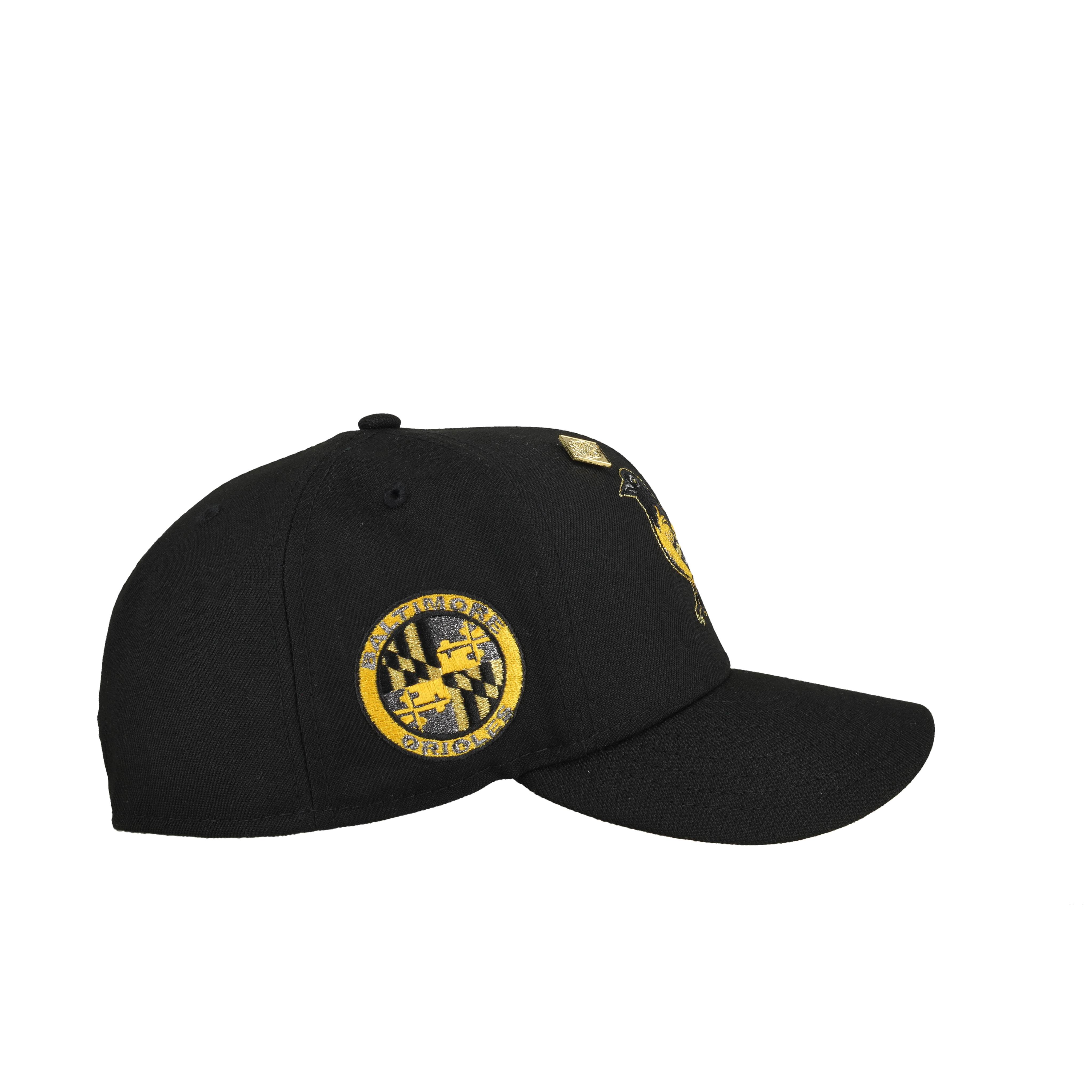 Baltimore Orioles Black/Yellow Oriole 59Fifty Fitted Hat