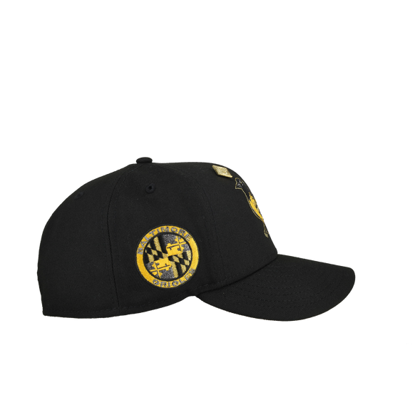 Baltimore Orioles Black/Yellow Oriole 59Fifty Fitted Hat