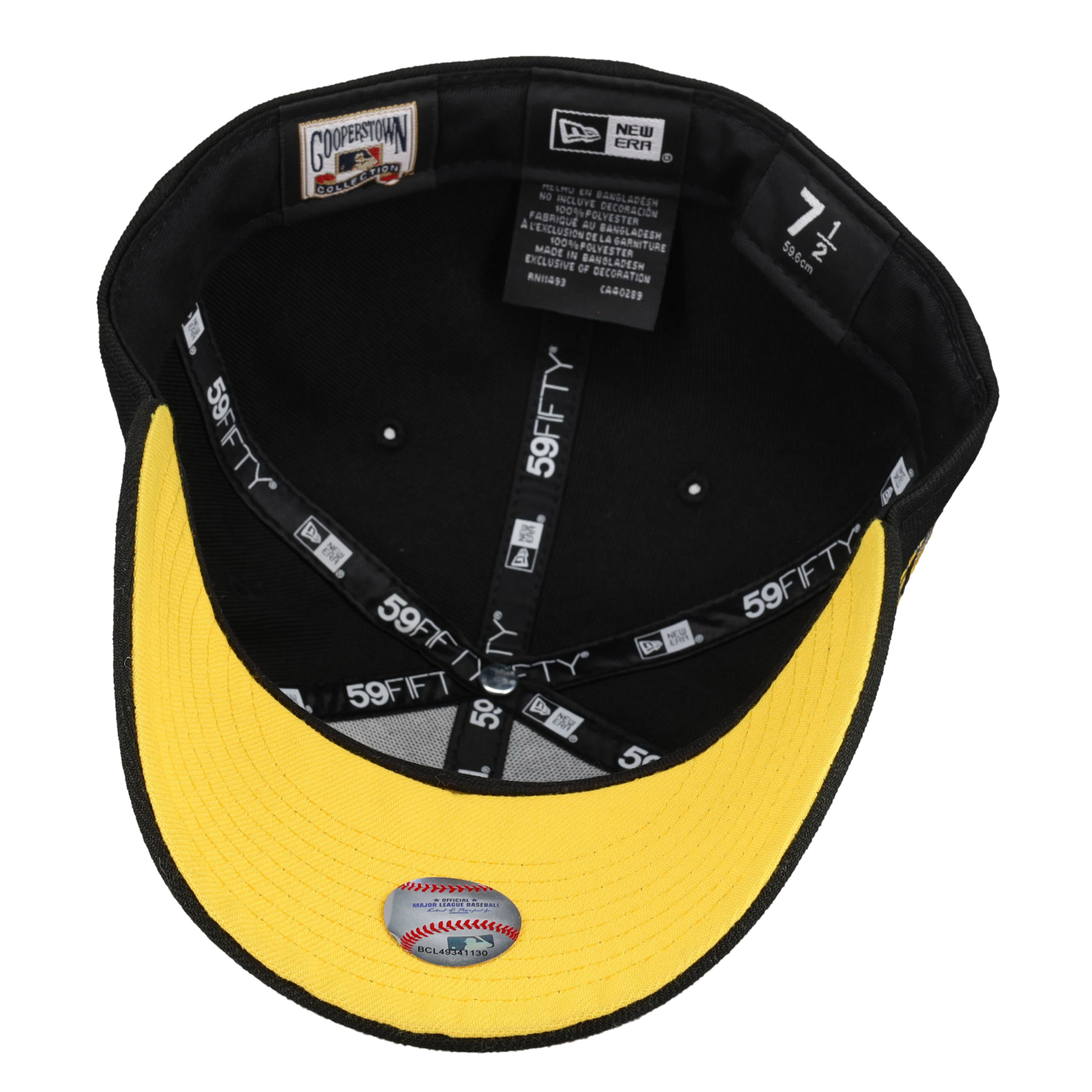 Baltimore Orioles Black/Yellow Oriole 59Fifty Fitted Hat