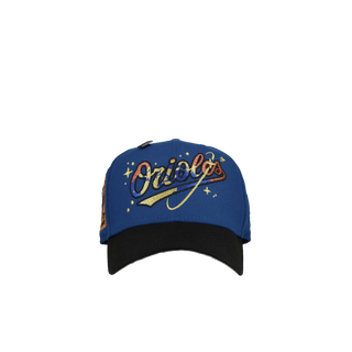 Baltimore Orioles 30th Anniversary Blue/Black Celestial 59Fifty Fitted Hat
