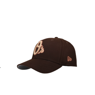 Baltimore Orioles 30th Anniversary Walnut Copper Metallic 59Fifty Fitted Hat