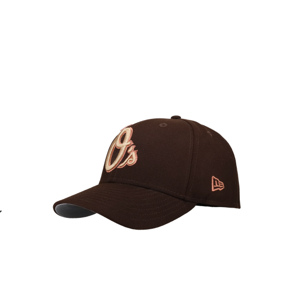 Baltimore Orioles 30th Anniversary Walnut Copper Metallic 59Fifty Fitted Hat
