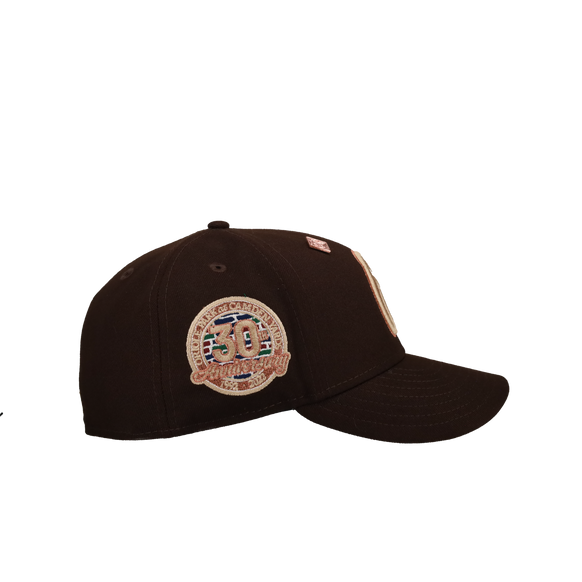 Baltimore Orioles 30th Anniversary Walnut Copper Metallic 59Fifty Fitted Hat