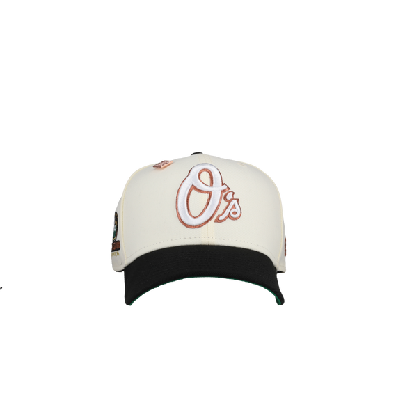 Baltimore Orioles Chrome Memorial Stadium 59Fifty Fitted Hat