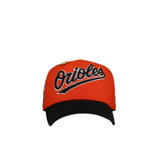 Baltimore Orioles 30th Anniversary Orange Script 59Fifty Fitted Hat