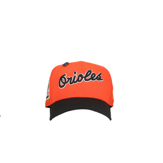 Baltimore Orioles 30th Anniversary Metallic Orange/Black 59Fifty Fitted Hat