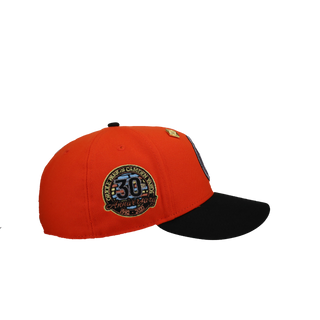 Baltimore Orioles 30th Anniversary Orange/Black 59Fifty Fitted Hat