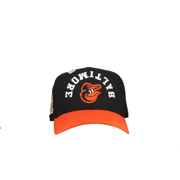 Baltimore Orioles 50th Anniversary Upside Down Chainstitch 59Fifty Fitted Hat