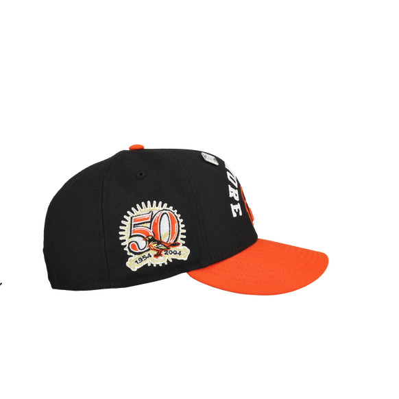Baltimore Orioles 50th Anniversary Upside Down Chainstitch 59Fifty Fitted Hat