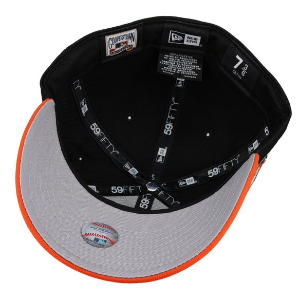 Baltimore Orioles 50th Anniversary Upside Down Chainstitch 59Fifty Fitted Hat