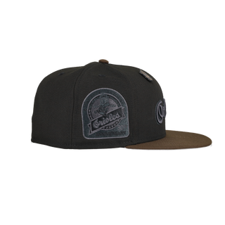 Baltimore Orioles Walnut Blackout Collection 30th Anniversary 59Fifty Fitted Hat