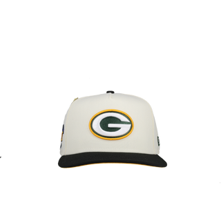 Green Bay Packers Chrome New Era 9Fifty A Frame Snapback Hat