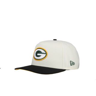 Green Bay Packers Chrome New Era 9Fifty A Frame Snapback Hat