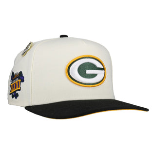 Green Bay Packers Chrome New Era 9Fifty A Frame Snapback Hat