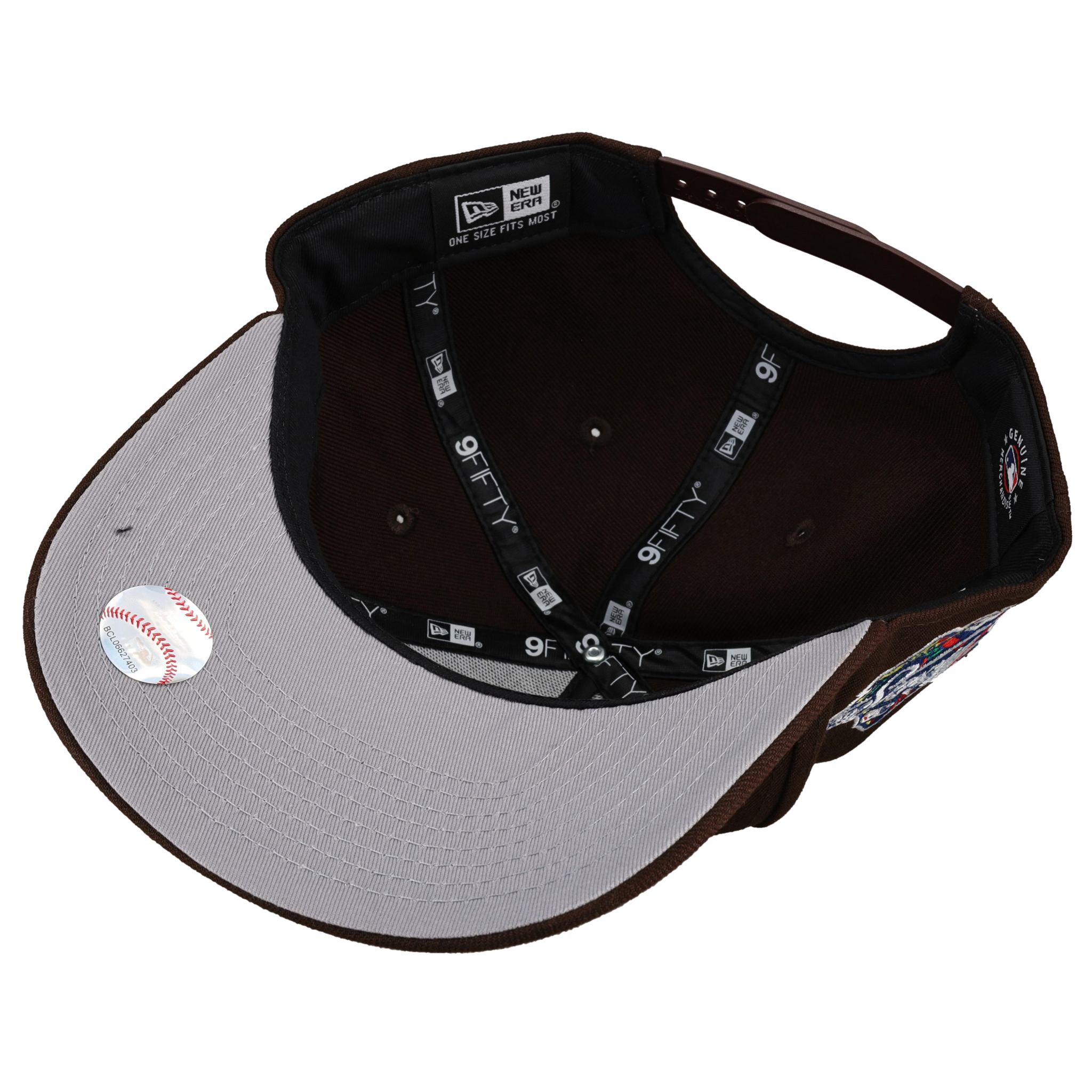 San Diego Padres 1998 World Series Brown 9Fifty A Frame Snapback Hat