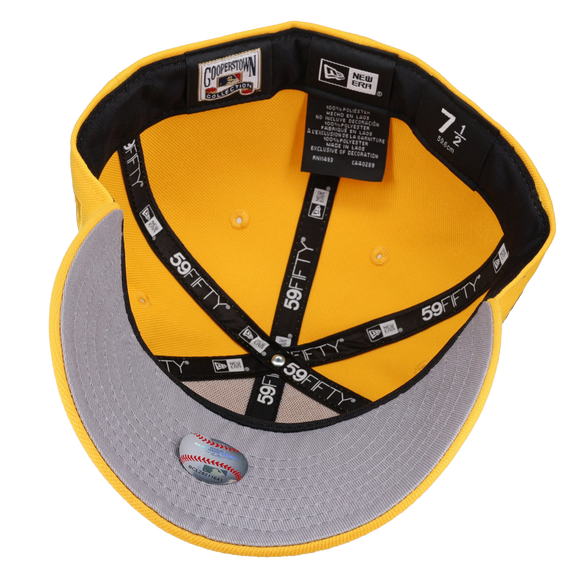 San Diego Padres 40th Anniversary Yellow 59Fifty Fitted Hat