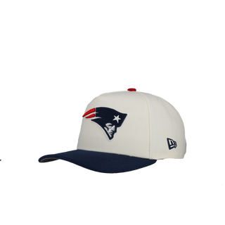 New England Patriots Chrome New Era 9Fifty A Frame Snapback Hat