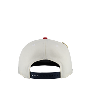 New England Patriots Chrome New Era 9Fifty A Frame Snapback Hat