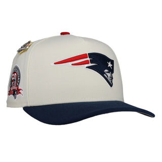 New England Patriots Chrome New Era 9Fifty A Frame Snapback Hat