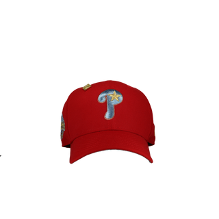 Philadelphia Phillies 2008 World Series Red Copper Metallic 59Fifty Fitted Hat