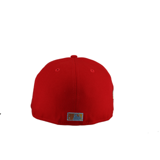 Philadelphia Phillies 2008 World Series Red Copper Metallic 59Fifty Fitted Hat