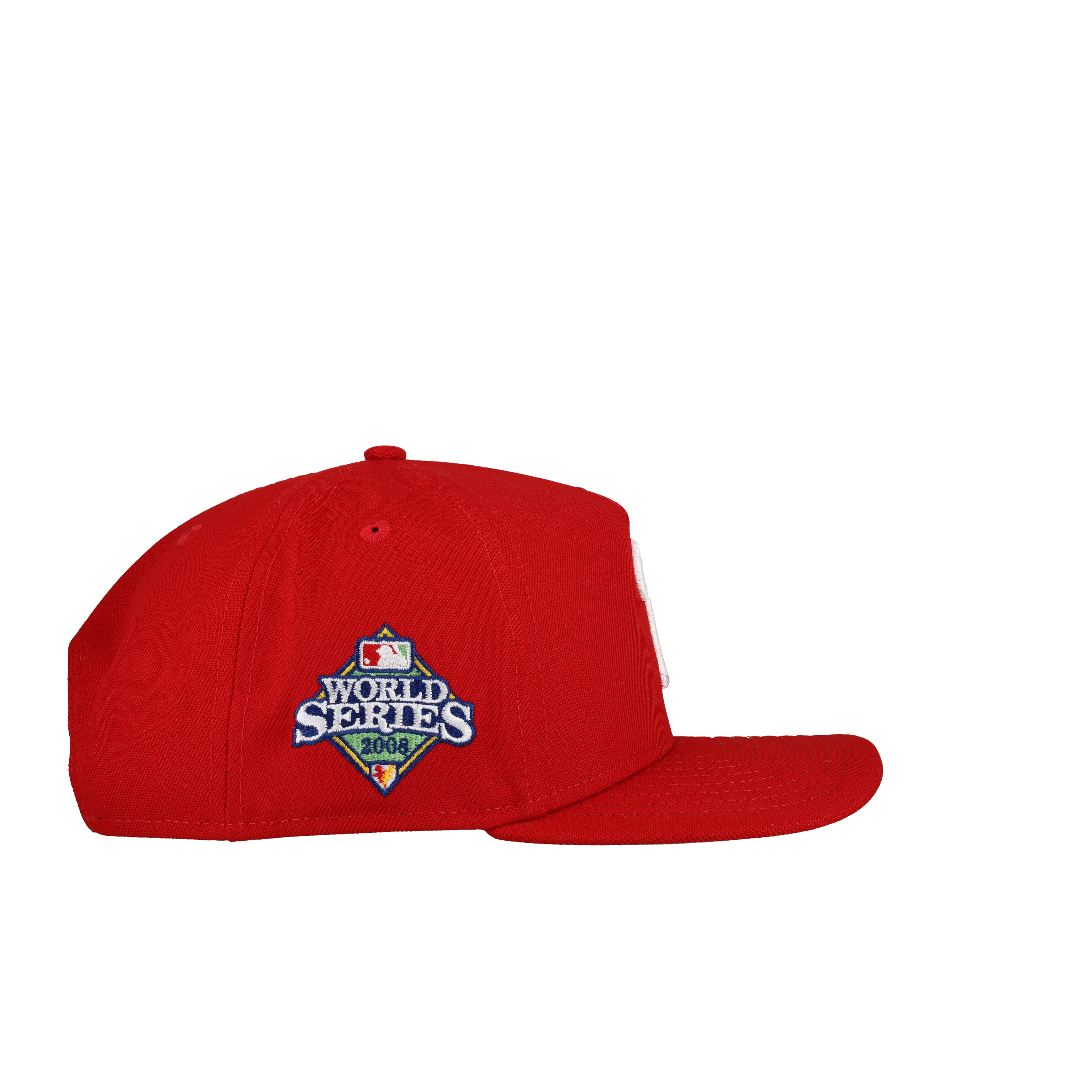 Philadelphia Phillies 2008 World Series Red New Era 9Fifty A Frame Snapback Hat