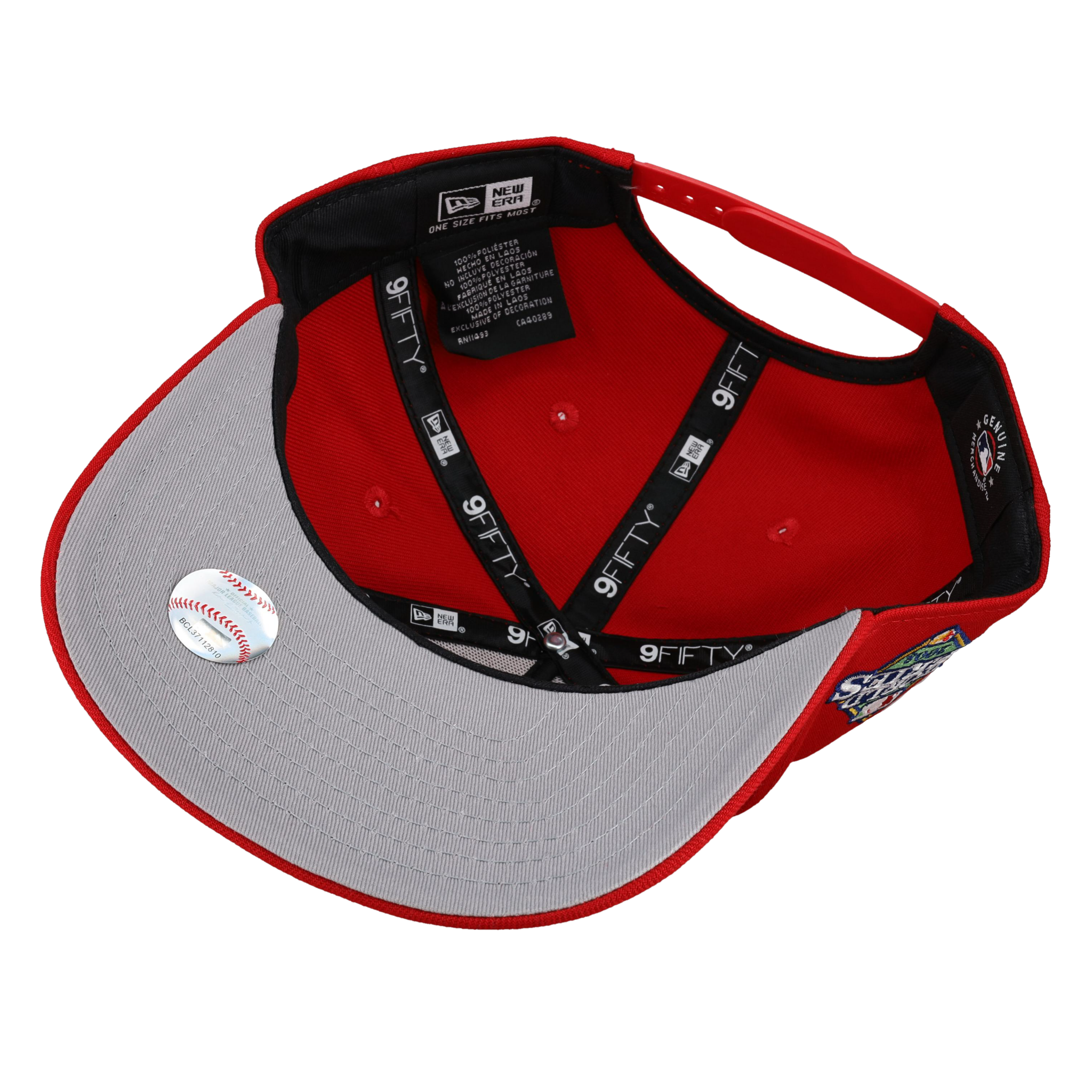 Philadelphia Phillies 2008 World Series Red New Era 9Fifty A Frame Snapback Hat