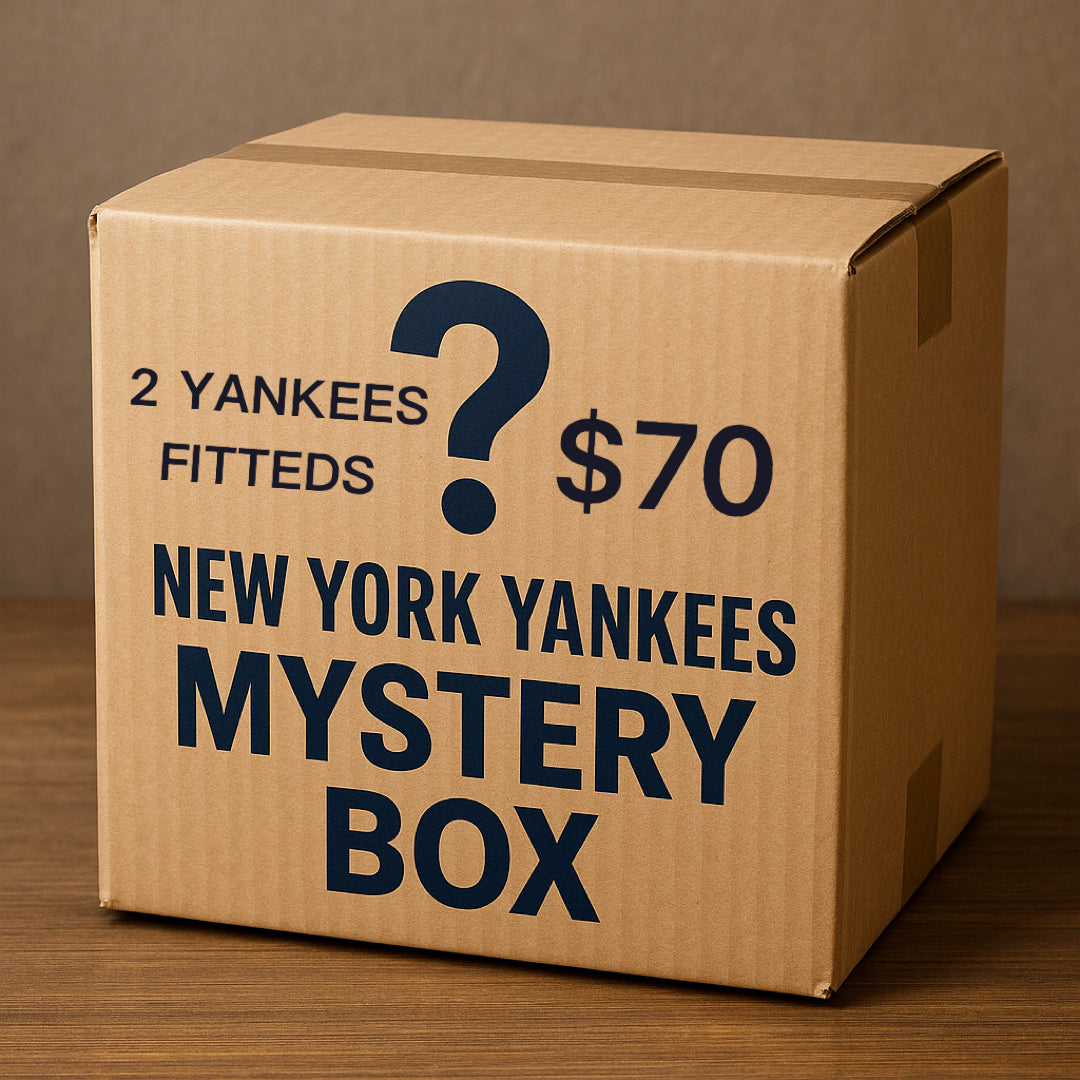 New York Yankees 59Fifty Fitted Hats MYSTERY BOX (2 Hats)